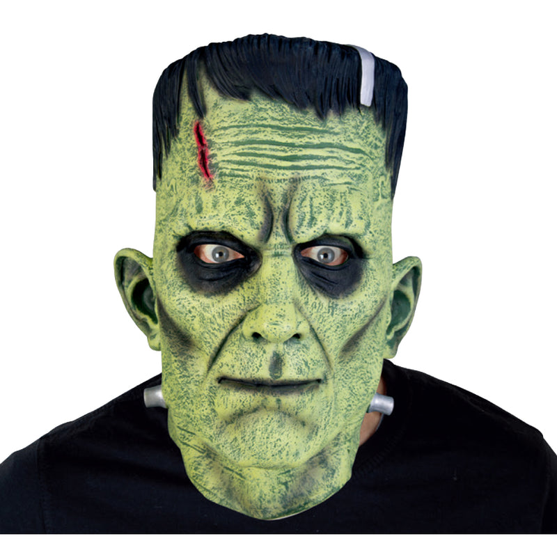 Latex Frankenstein monster mask for Halloween costumes