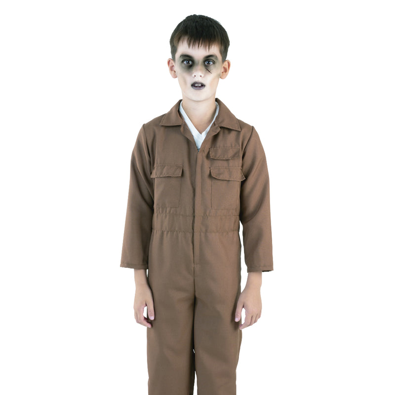 Kids Blade-Wielding Phantom Halloween jumpsuit costume