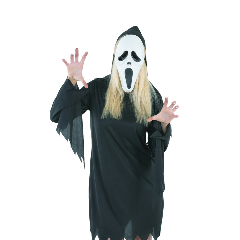 Adult demon Halloween costume with dress and mask
