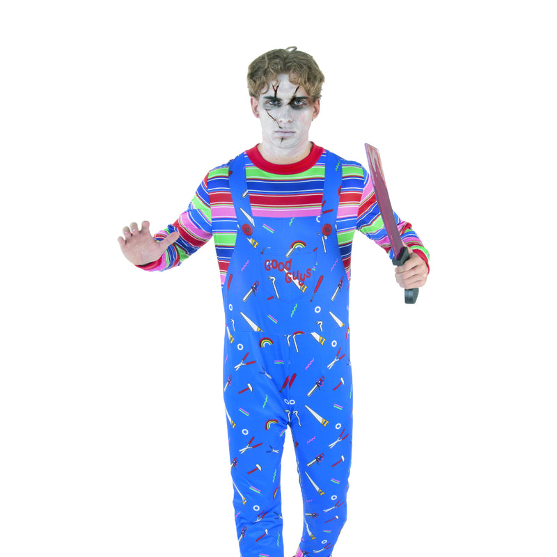 Adult killer doll Halloween jumpsuit costume