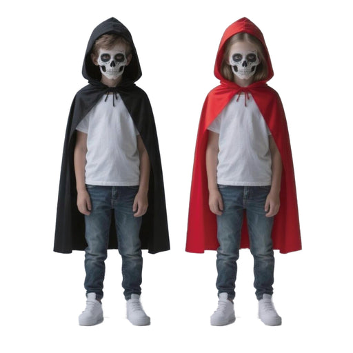 Assorted kids hooded vampire cape for Halloween costumes