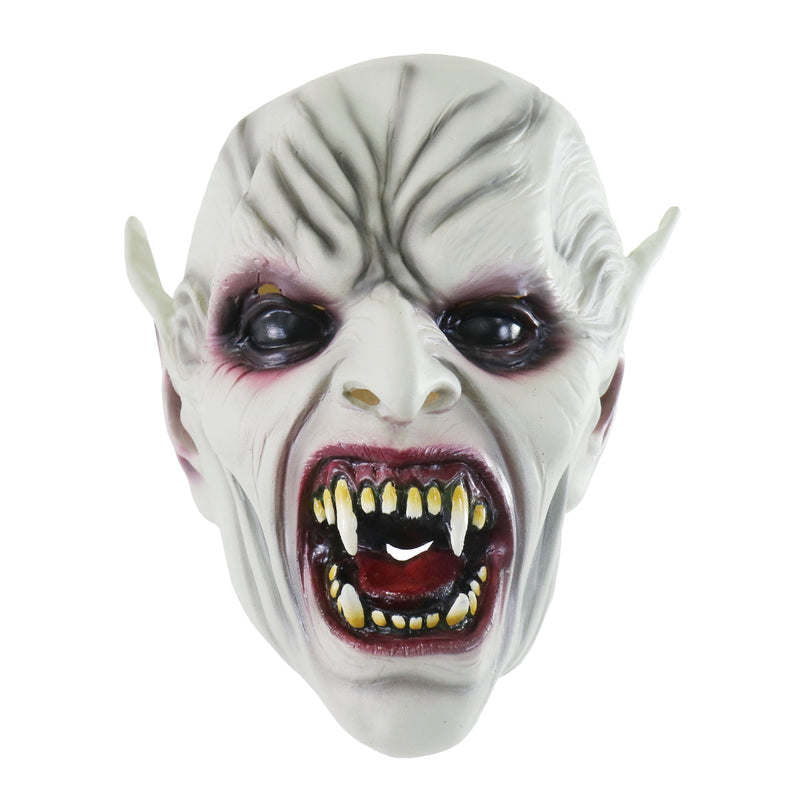 Latex vampire mask for Halloween and gothic costumes
