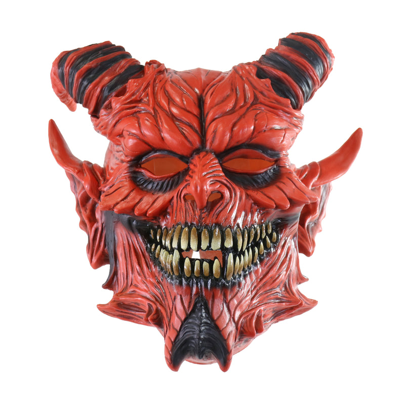 Full latex devil mask for Halloween costumes