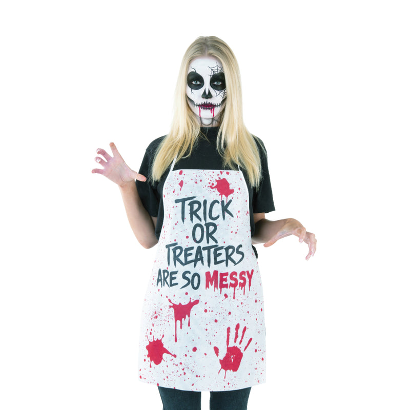 Adult horror butcher Halloween apron costume
