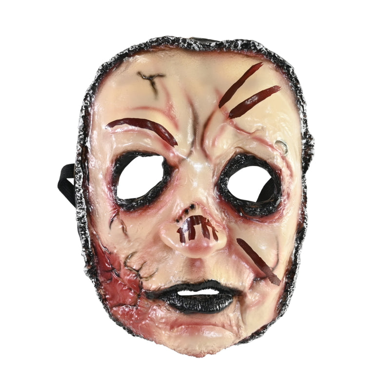 Latex distressed horror mask for Halloween costumes