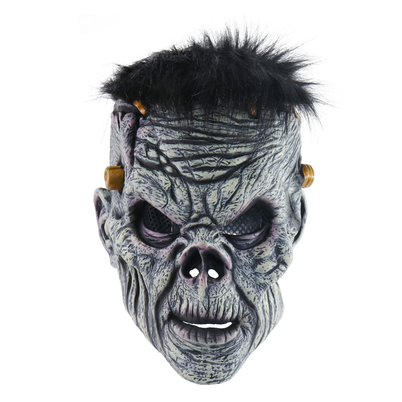 Full Frankenstein latex and polyester Halloween mask