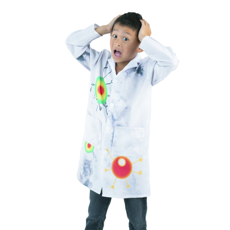 Kids mad scientist Halloween costume coat