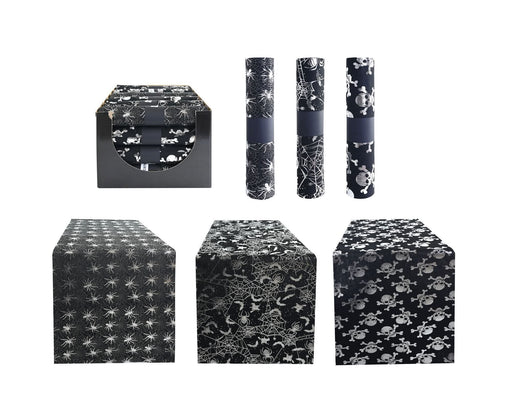 Assorted 3m table runner roll for themed party tables