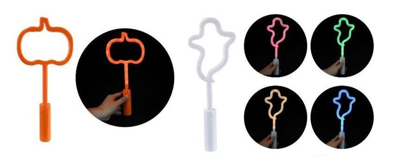 Assorted shape light up costume wands