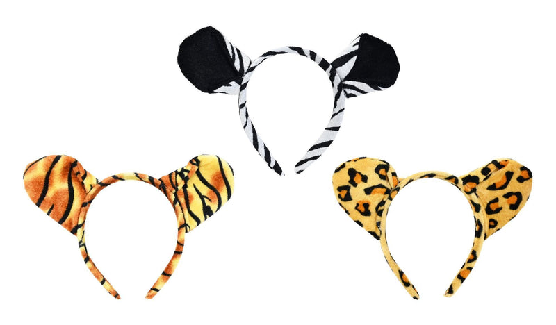 Assorted plush animal costume headband