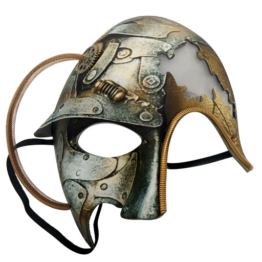 Steampunk Half Face Mask