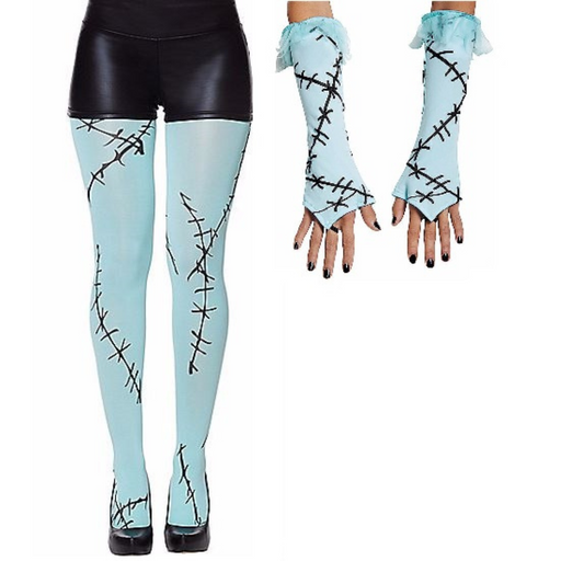 Rag Doll Tights & Glove Set