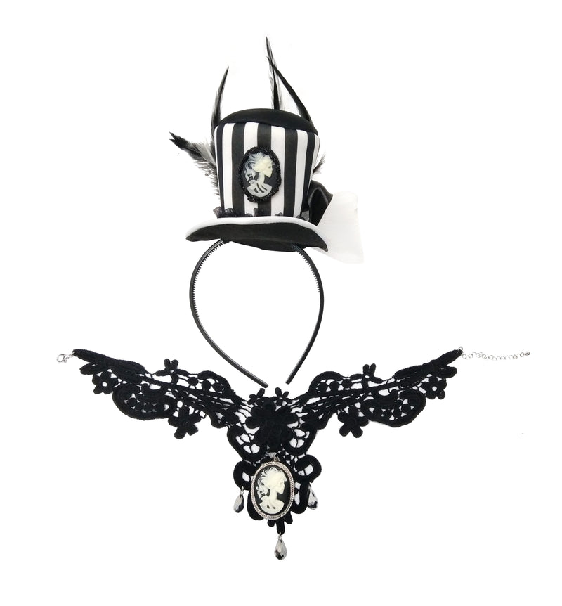 Mini Hat & Choker Set