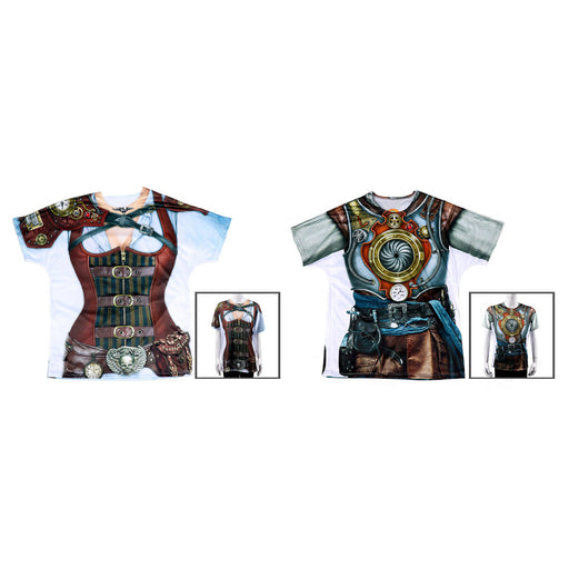 Steampunk themed costume t shirts