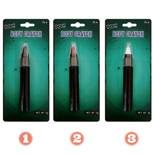 Retractable Body Paint Sticks