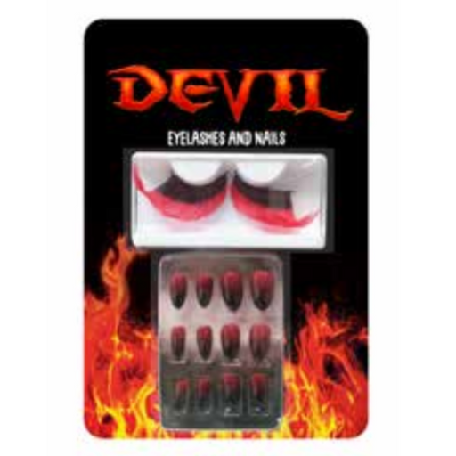 Eyelashes & Nails Set