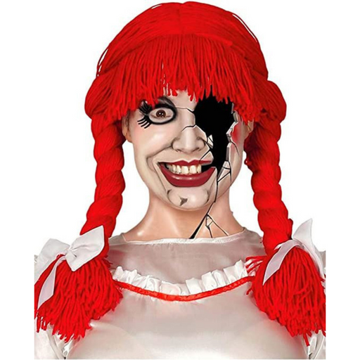 Red Doll Wig Adults
