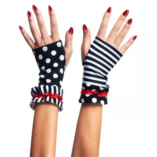 Harlequin Mismatched Gloves