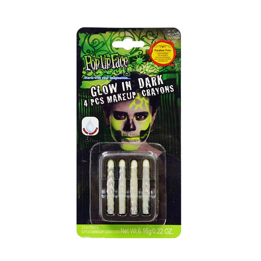 Glow in the Dark Makeup Crayon Set