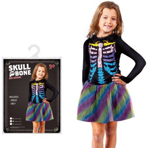Costume Rainbow Skeleton Girls