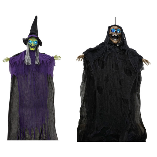 Hanging Reaper With Light And Sound Asstd Prop 360cm