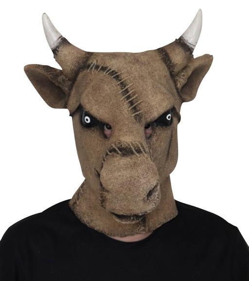 Bull Head with Scars Face Mask
