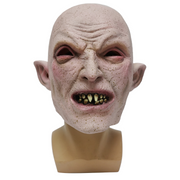 Bald Man W/ Sharp Teeth Face Mask