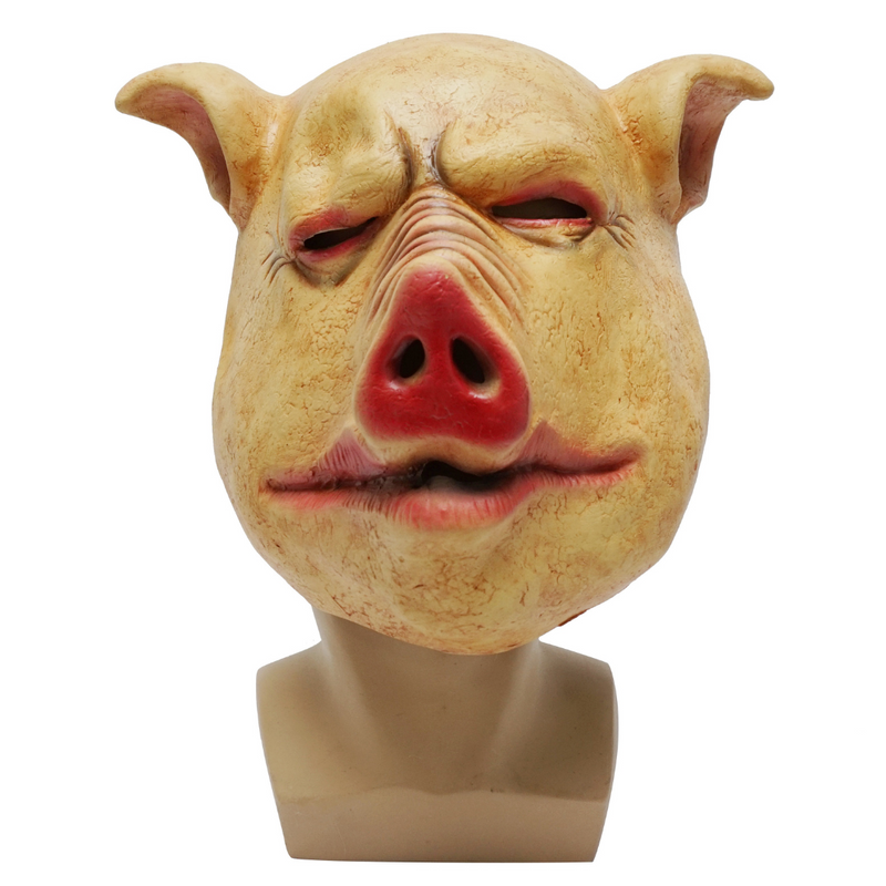 Animal Heads Latex Masks Assorted