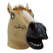 Animal Heads Latex Masks Assorted