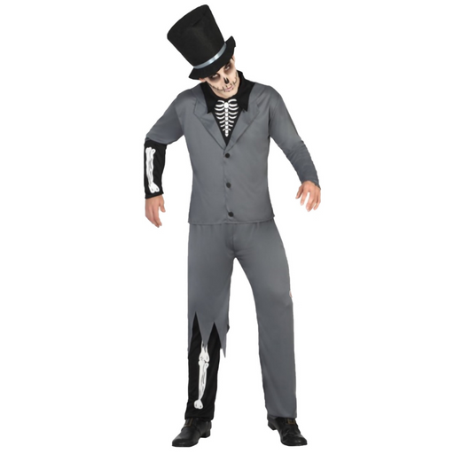 Costume Skeleton Zombie Mens