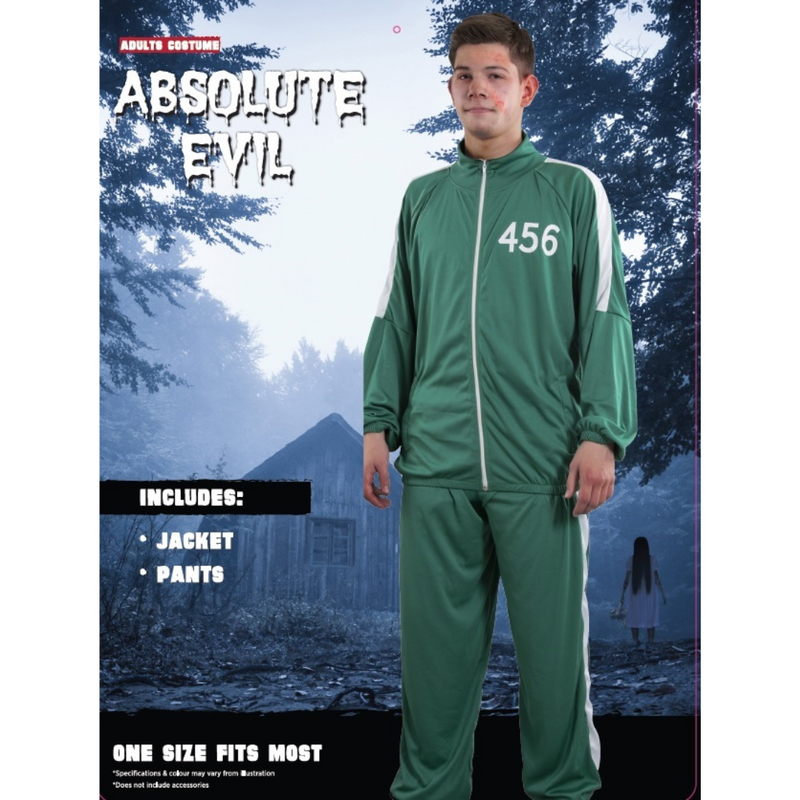 Costume Asotv Green Tracksuit Mens