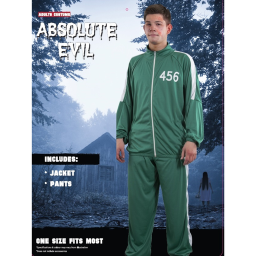 Costume Asotv Green Tracksuit Mens