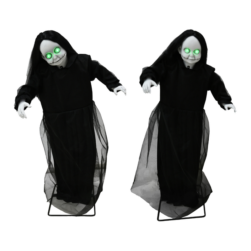 Animated Creepy Girl