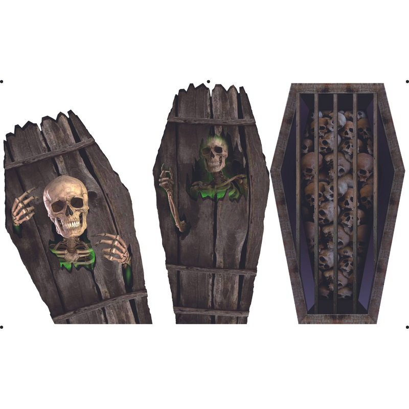 Tombstone Stake 45cm 3pk