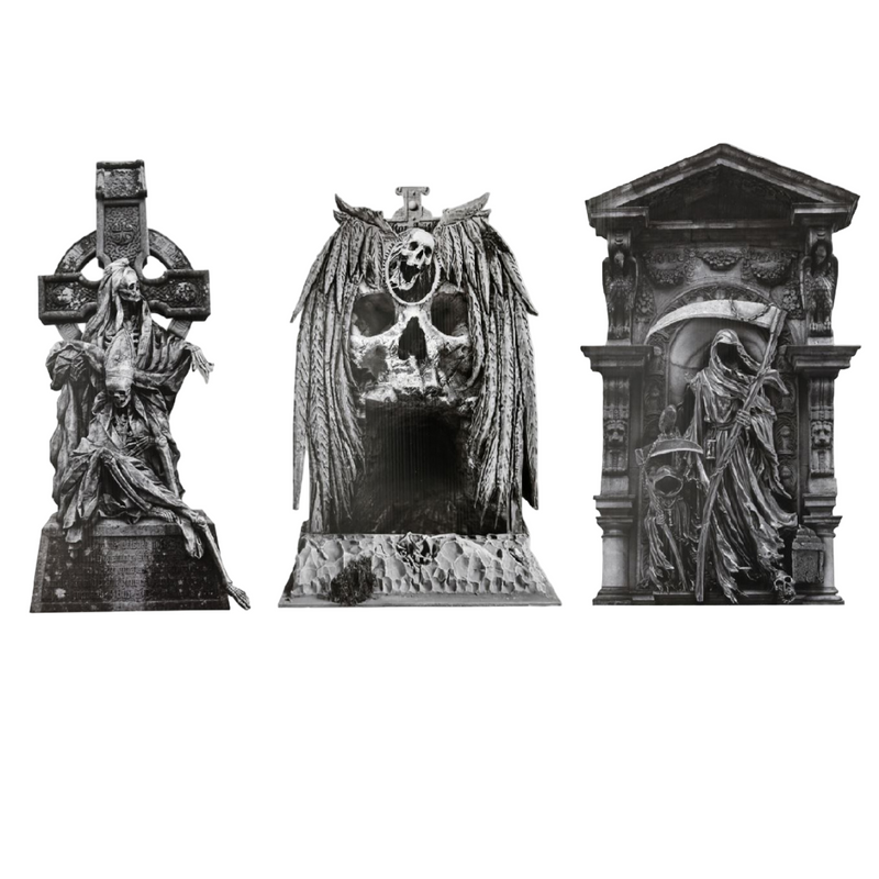 Tombstone Asstd 42cm