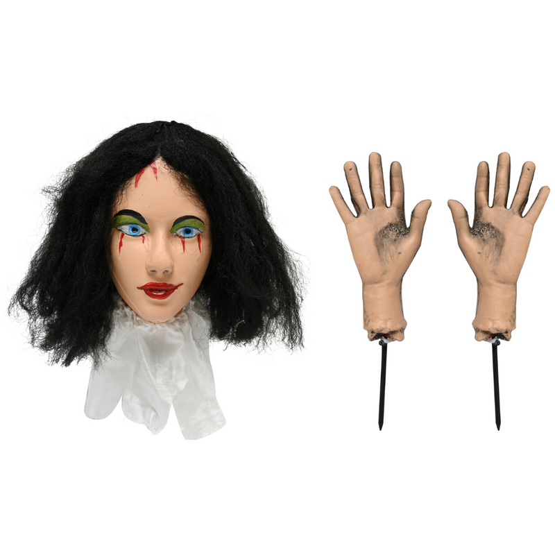 Ladies Head And Hand Lawn Stake