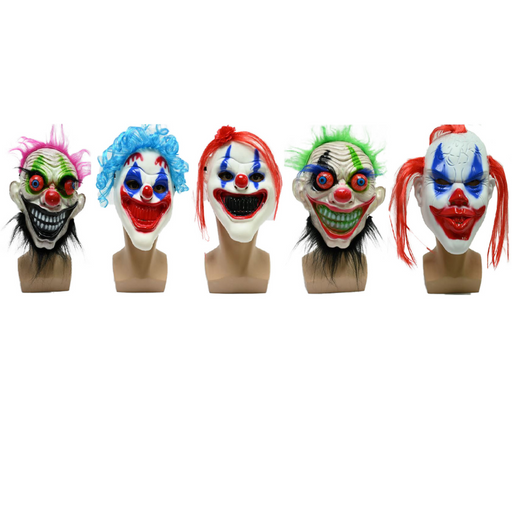 Clown Mask Asstd