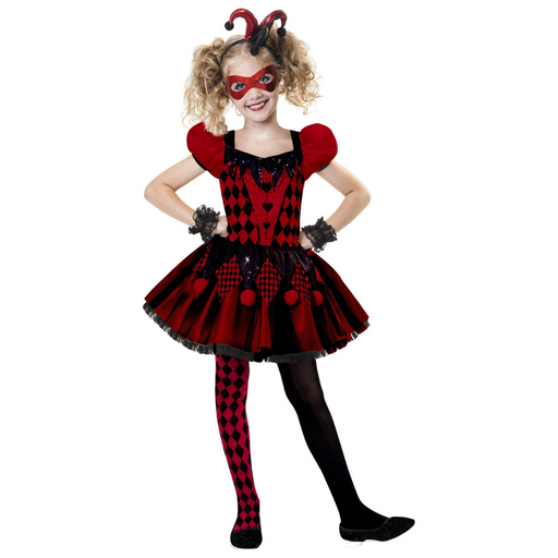 Costume Evil Jesterina Girls