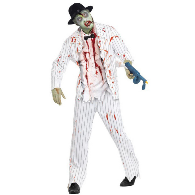 Costume Zombie Gangster Mens - One Size Fits Most