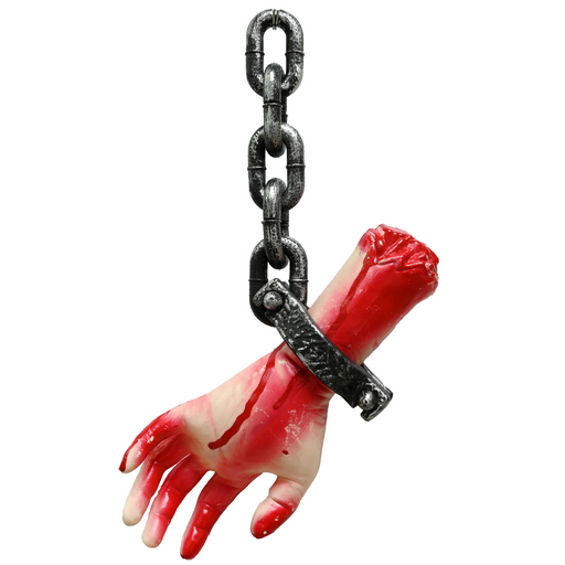 Fake Severed Hand With Chain