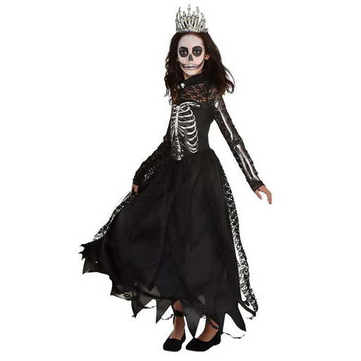 Costume Gothic Skeleton Princess Girl