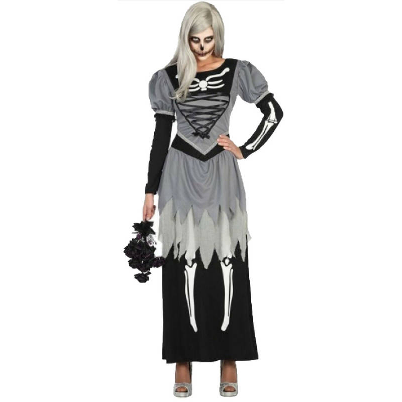 Costume Skeleton Bride Ladies XL