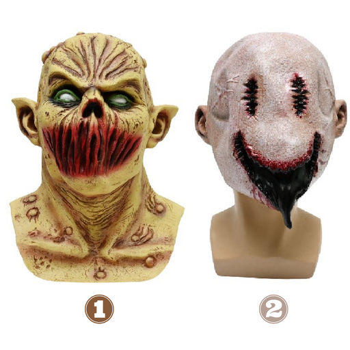 Horror Monster Latex Mask Asstd