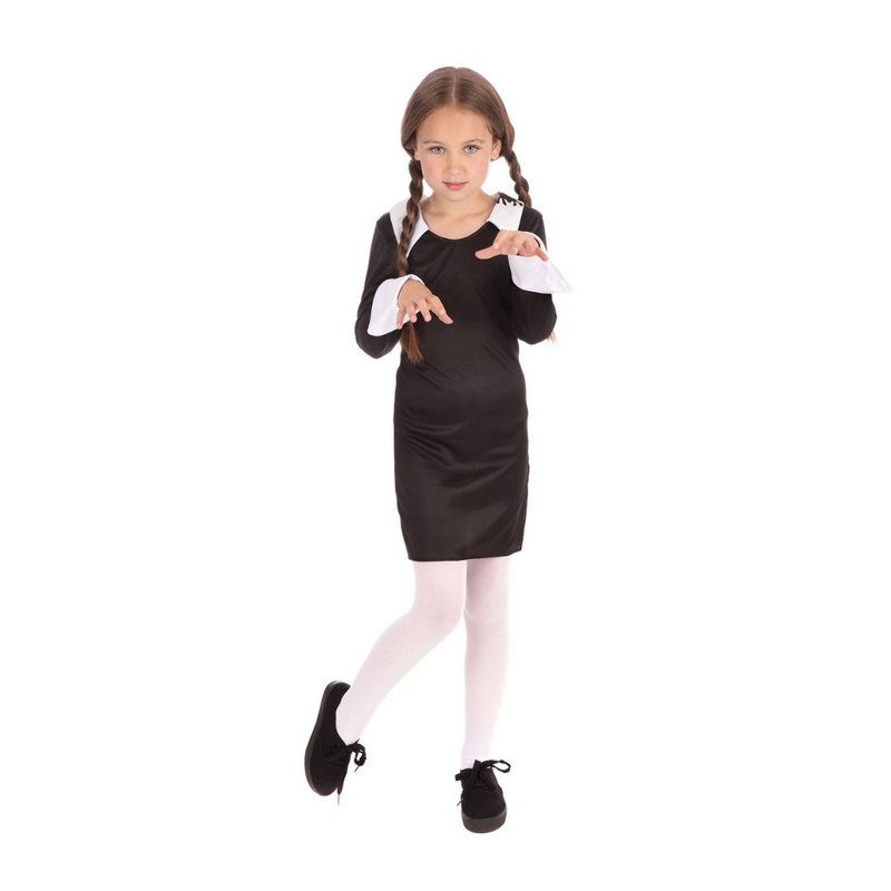 Costume Black School Dress Kids