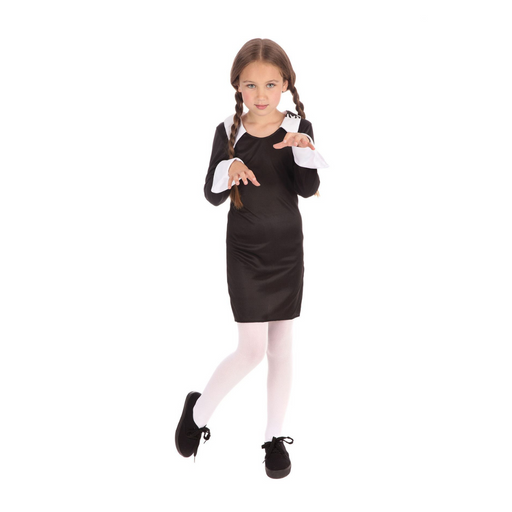 Costume Black School Dress Kids