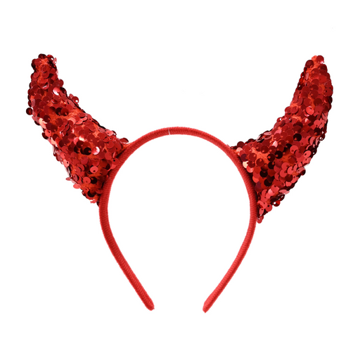 Devil Sequin Headband