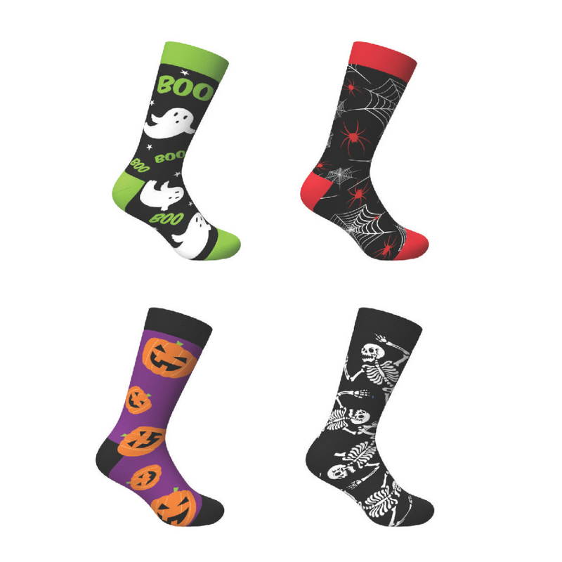 Fun and Spooky Halloween Socks – assorted designs