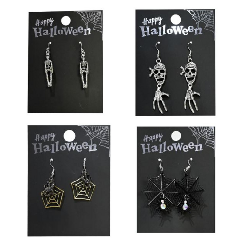 Spooky Earrings Asstd