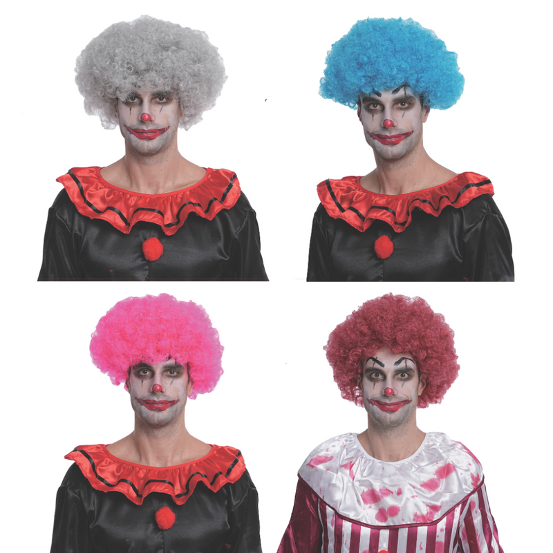 Clown Horror Wigs Asstd