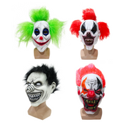Crazy Clown Latex Mask